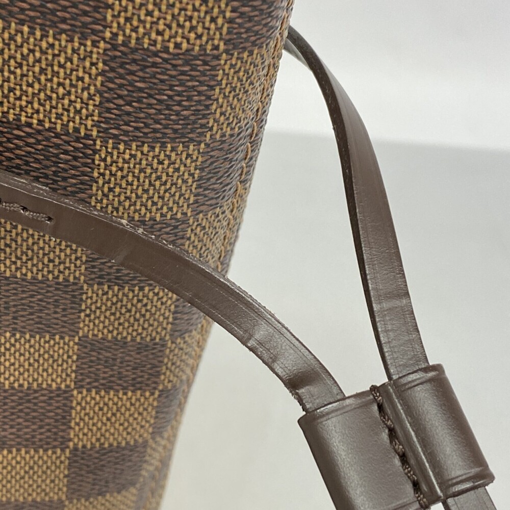LOUIS VUITTON Brown Damier Neverfull MM Tote Bag - Picture 10 of 11